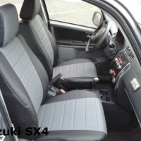 Чехлы Автопилот на Suzuki SX4 хэтчбек 2006-2014 г.в. Чехлы Автопилот на Suzuki SX4 хэтчбек 2006-2014 г.в.
