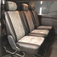 Чехлы Автопилот на Volkswagen Transporter T6 (8 мест) с 2015+ Чехлы Автопилот на Volkswagen Transporter T6 (8 мест) с 2015+