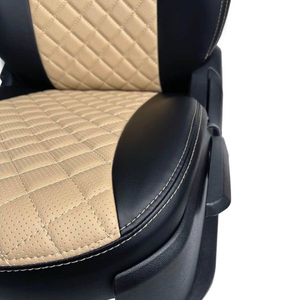 Чехлы Экокожа Ромб на Sollers Atlant (2022+) 3 места Чехлы Экокожа Ромб на Sollers Atlant (2022+) 3 места